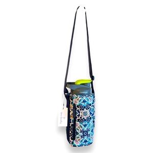 Vera Bradley Water Bottle Crossbody Lisbon Medallion Cool 29399-15566